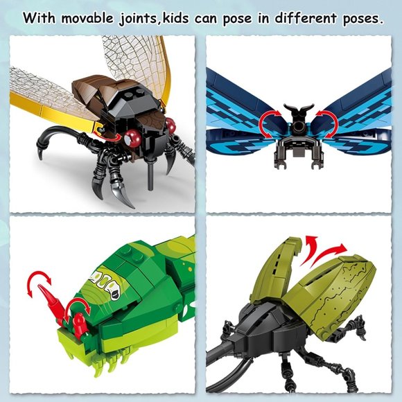 Insects Building Set Toy - Picture 10 of 13